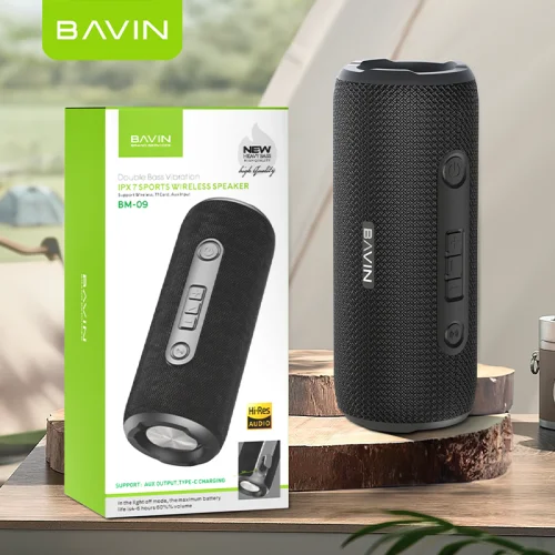 Bavin Bm 09 Bluetooth Wireless Speaker Super Base | BAVIN | AdvanceStore UK