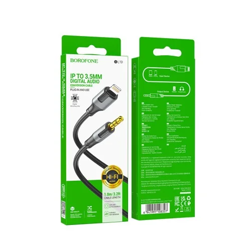 Borfone Bl19 Creator Digital Audio Cable Type C And Lightning | BOROFONE | AdvanceStore UK