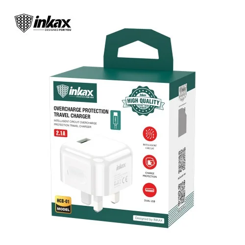 Inkax Hcb 01 Type C Charger 2 1a For All Samsung Htc Oppo And Etc | Inkax | AdvanceStore UK