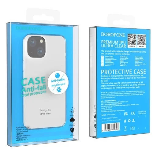 Iphone 15 Plus Transparent Clear Protective Case B14 | Unbranded | AdvanceStore UK