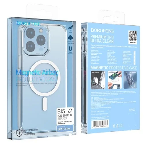 Iphone 15 Pro Ice Shield Series Magnetic Phone Case Bi5 | Unbranded | AdvanceStore UK