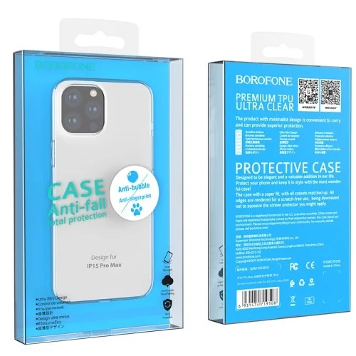 Iphone 15 Pro Max Transparent Clear Protective Case B14 | Unbranded | AdvanceStore UK