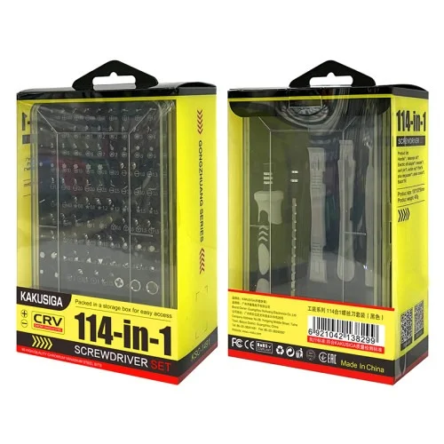 Ksc 1491 Gongzhuang 114 In 1 Precision Screwdriver Set Multi Purpose Repair Tool Kit | Kakusiga (KSC) | AdvanceStore UK