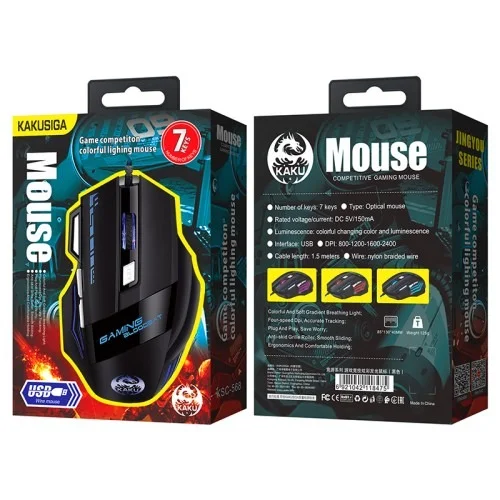 Ksc 568 Jingyou Gaming Dazzle Luminous Mouse | Kakusiga (KSC) | AdvanceStore UK
