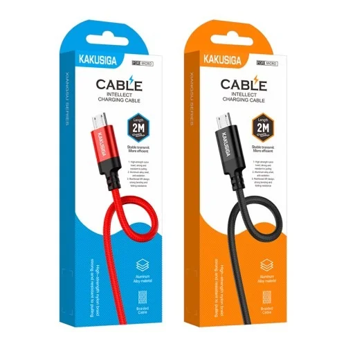 Ksc 698 Xiangsu Smart Fast Charging Data Cable Micro 2m | Kakusiga (KSC) | AdvanceStore UK