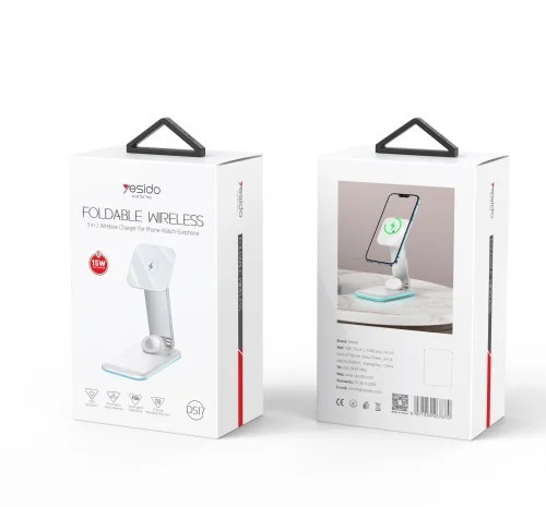 Yesido Ds14 Desktop Wireless Charger For Android And Ios | Yesido | AdvanceStore UK