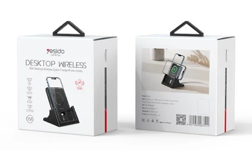 Yesido Ds15 Desktop 15w Wireless Charging Phone Holder | Yesido | AdvanceStore UK