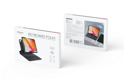 Yesido Kb22 Keyboard Case For Ipad 10th Gen Bluetooth 5 2 Magnetic Leather Cover | Yesido | AdvanceStore UK