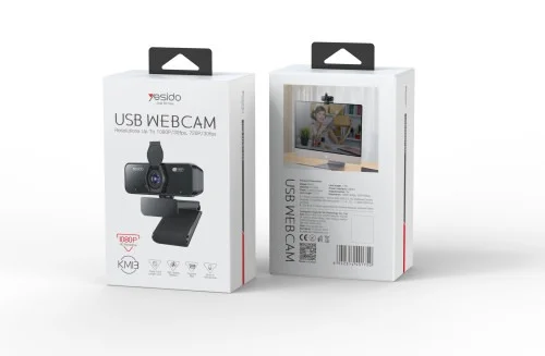 Yesido Km13 Usb Webcam Resolutions Up To 1080p 30fps 720 30fps | Yesido | AdvanceStore UK