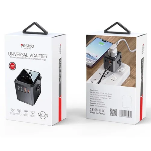Yesido Mc24 20w 3 Usb Type C Ports Multi Function | Yesido | AdvanceStore UK