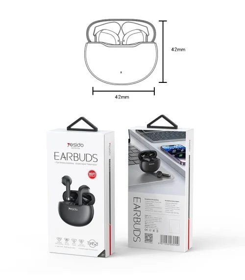 Yesido Tws21 Wirless Earbuds For Iphone Htc Huwaei Motrola | Yesido | AdvanceStore UK