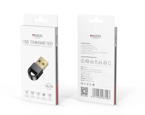 Yesido Yau34 2 4g Bluetooth Wireless Usb Transmitter | Yesido | AdvanceStore UK