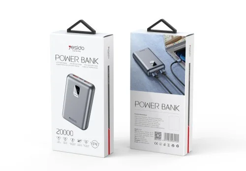 Yesido Yp47 20000mah 20w Fast Charging With Android And Ios Cable | Yesido | AdvanceStore UK