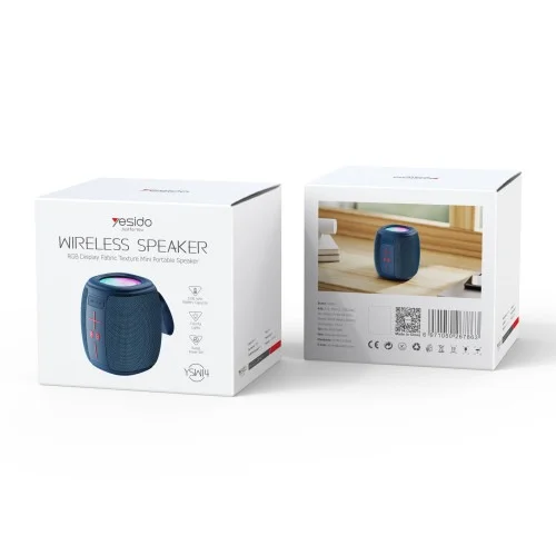 Yesido Ysw14 Portable Bluetooth 5 1 Speaker With Rgb Lighting And 1200mah Battery | Yesido | AdvanceStore UK